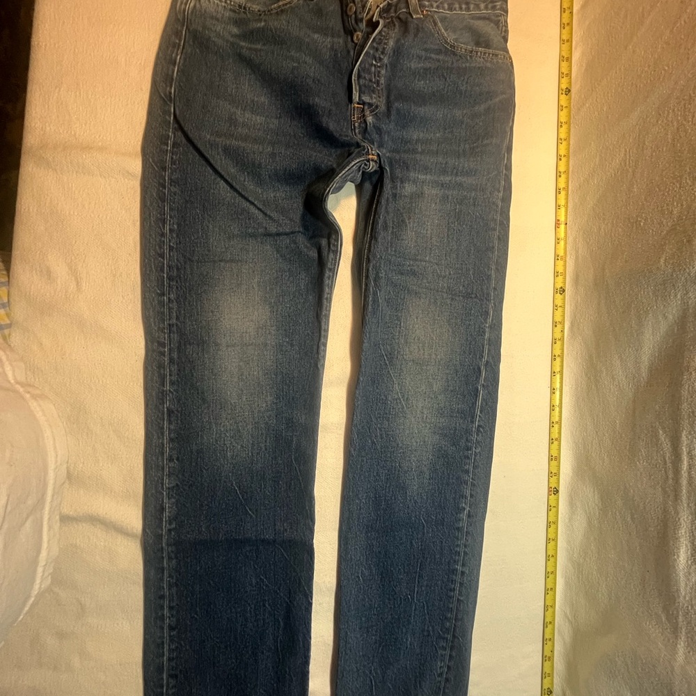 Levi’s 501 Original Fit Jeans Men’s 32x32 Blue Button Fly